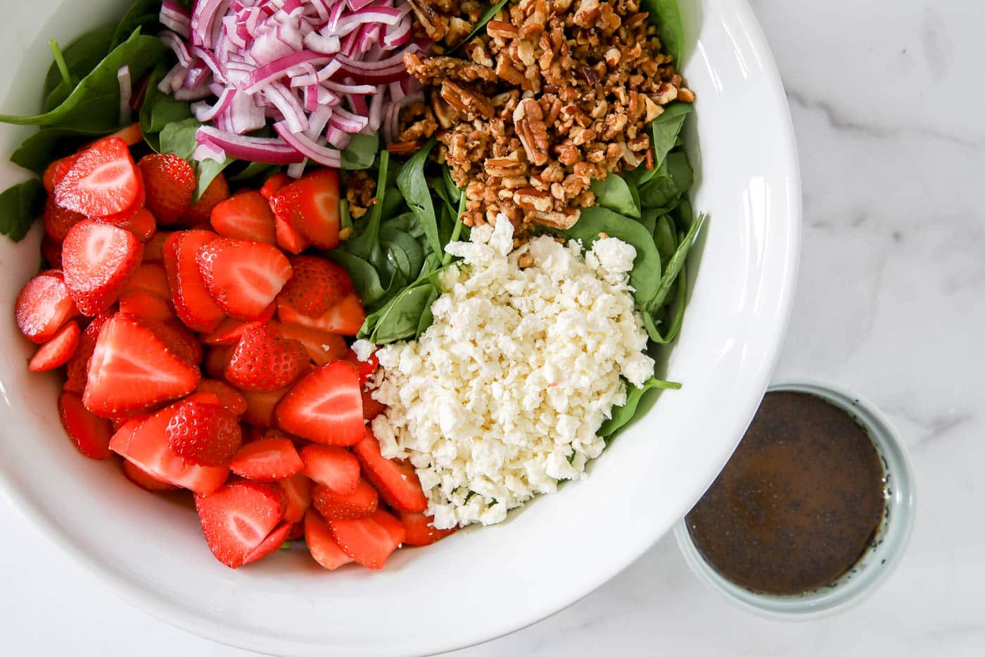 Spinach Strawberry Salad