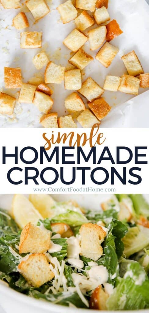 simple homemade croutons