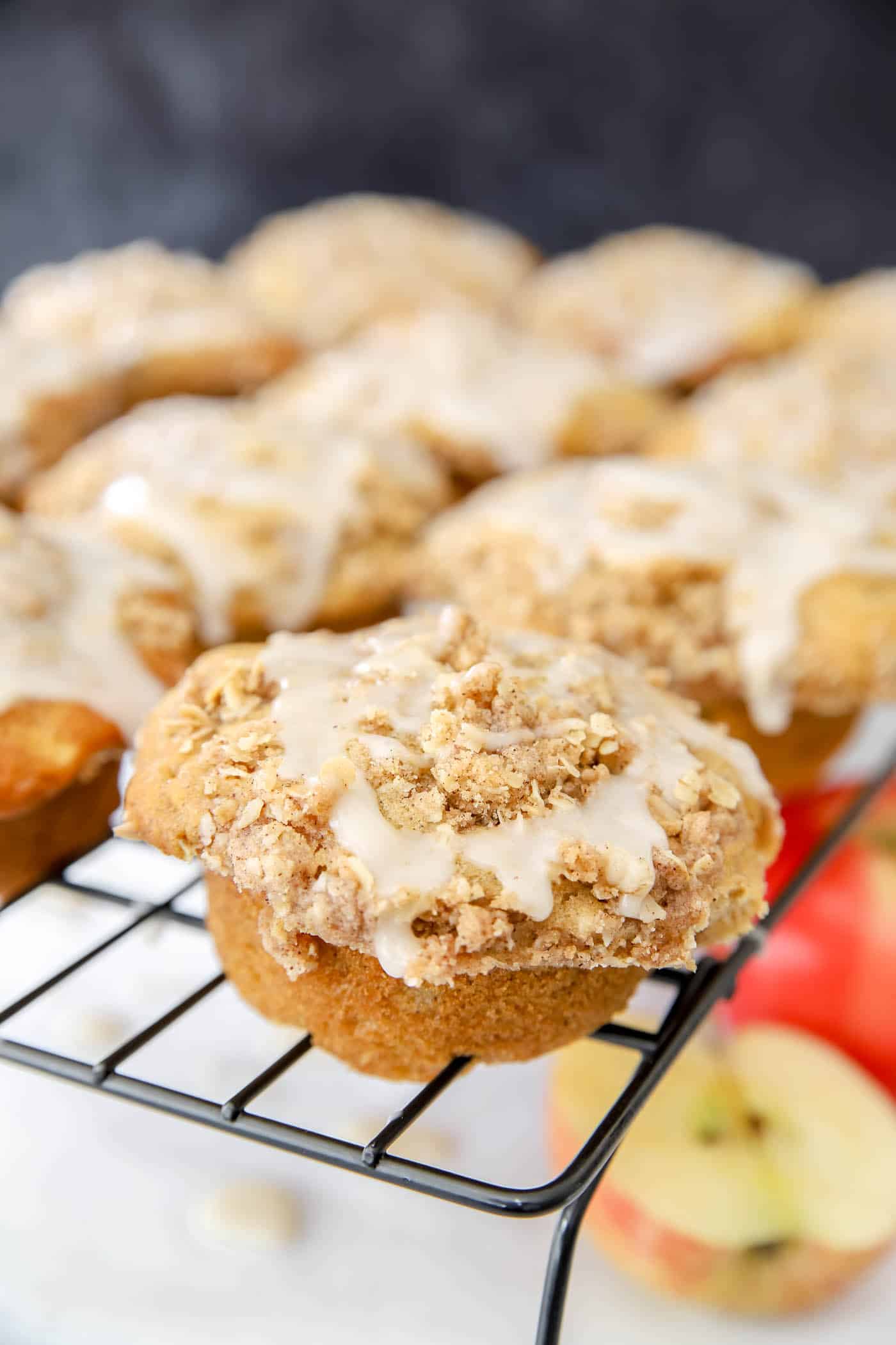 Apple Crisp Muffins