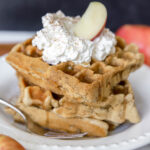 apple cinnamon waffles