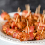 Bacon Wrapped Chicken Bites