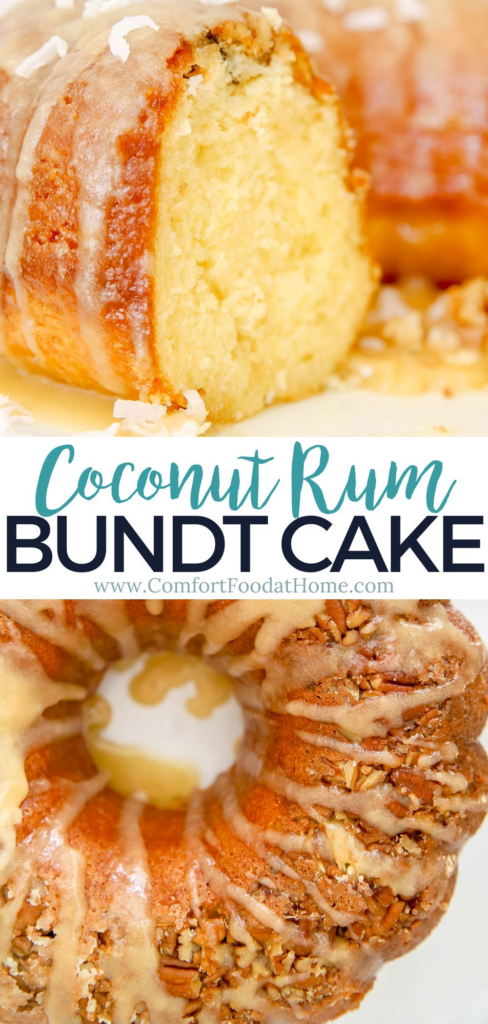 coconut rum bundt cake