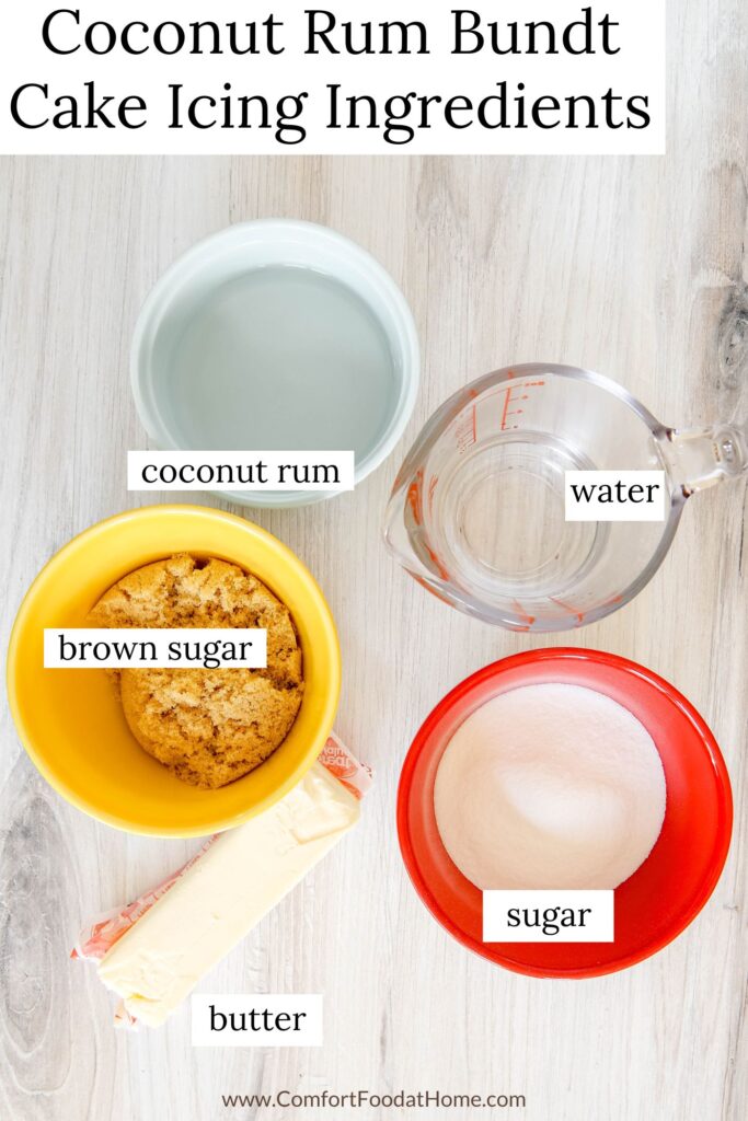 coconut rum cake ingredients