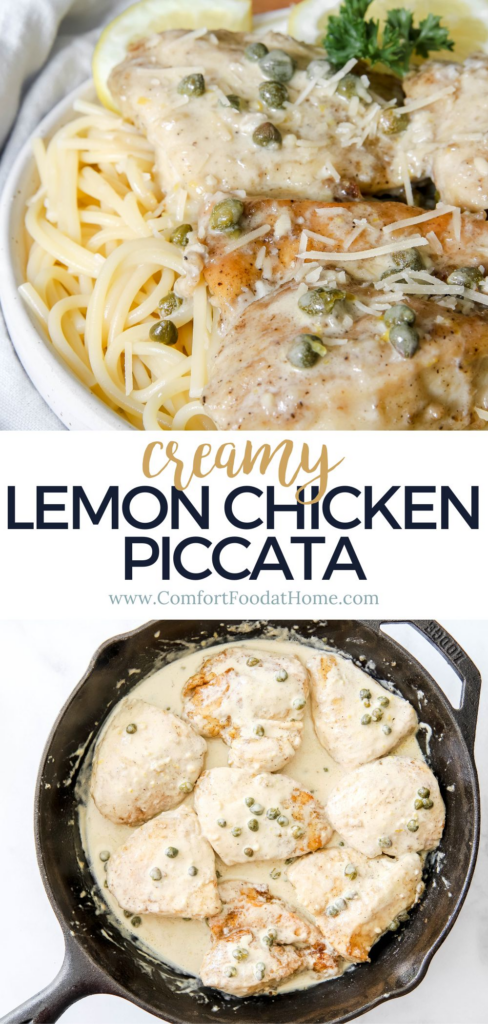 creamy lemon piccata chicken