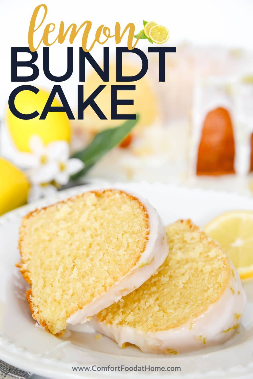 lemon Bundt cake