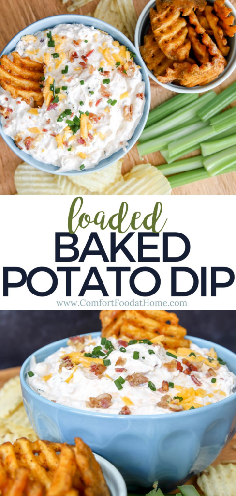 loaded baked potato dip