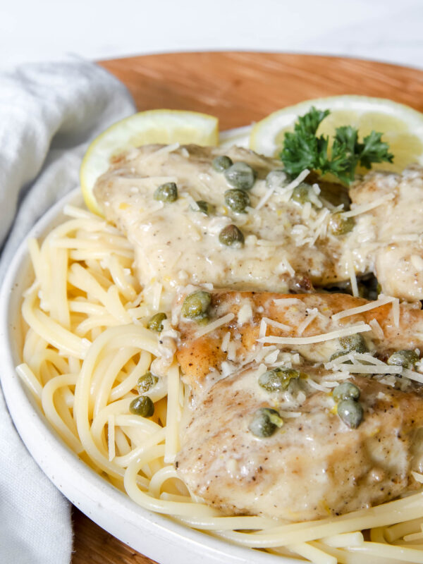 Creamy Lemon Chicken Piccata with Capers