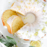 lemon bundt cake slices.