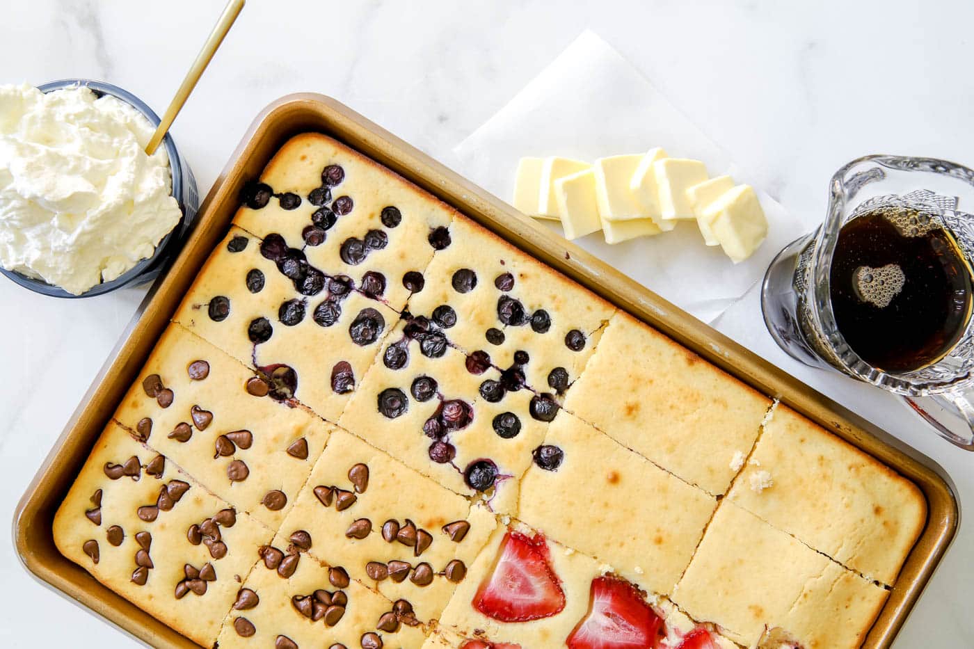 sheetpan pancakes
