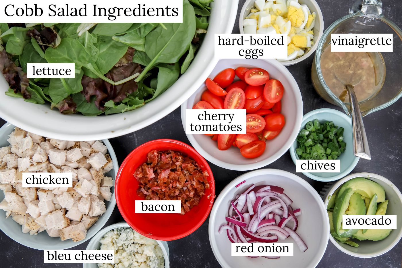 Cobb Salad Recipe Ingredients