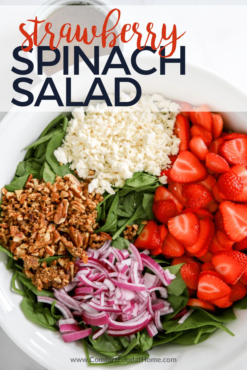 strawberry spinach salad