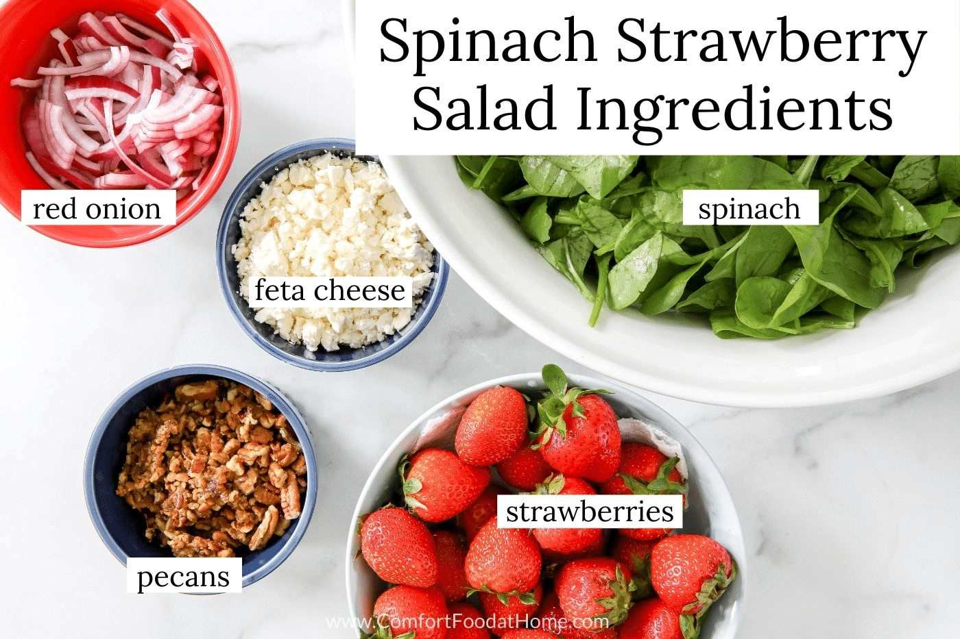 spinach strawberry salad ingredients