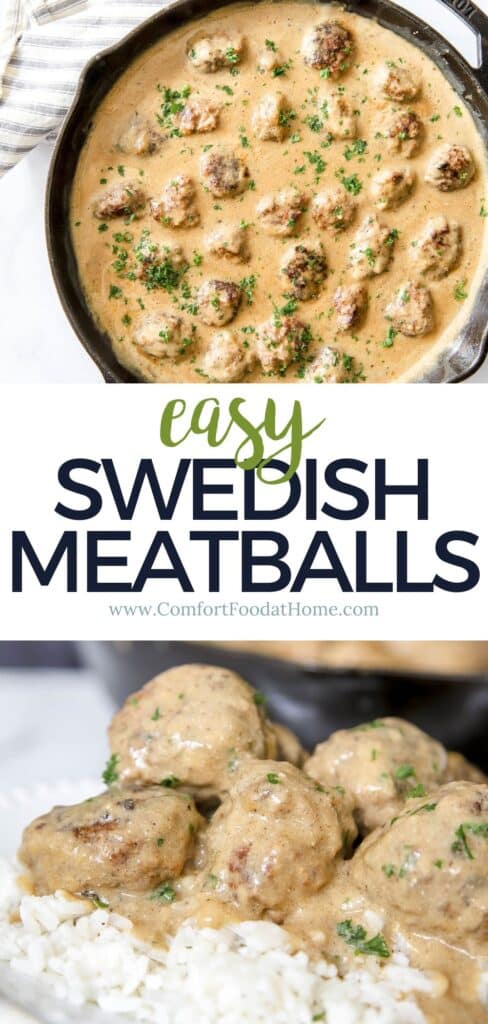 Swedish meatball recipe