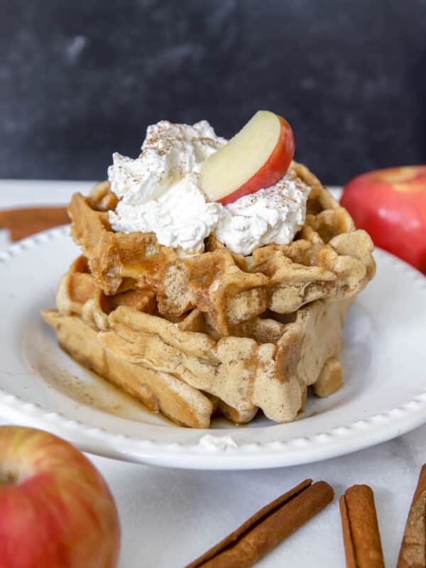 Apple Cinnamon Waffles