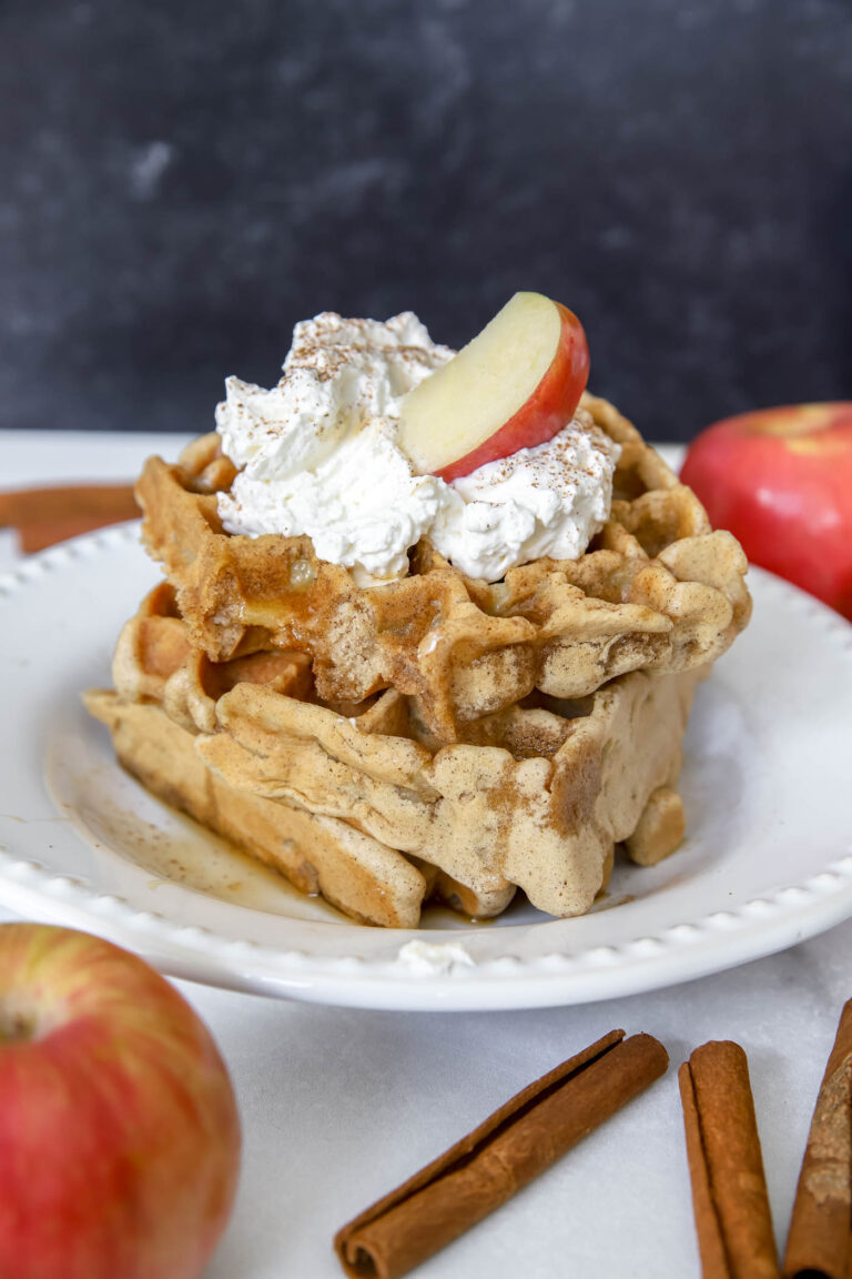 Apple Cinnamon Waffles