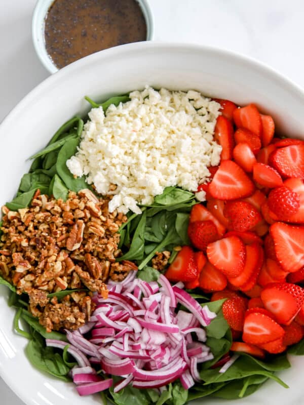 Spinach Strawberry Salad