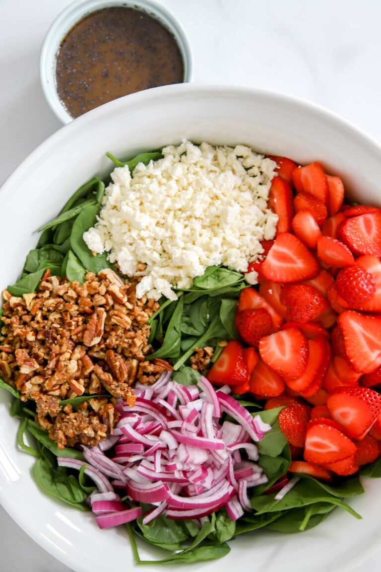 Spinach Strawberry Salad