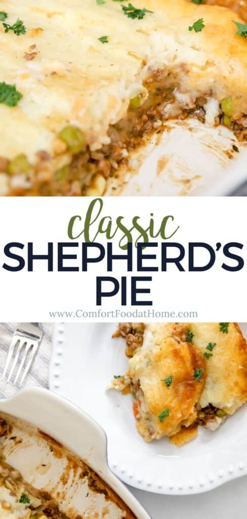 classic shepherd's pie