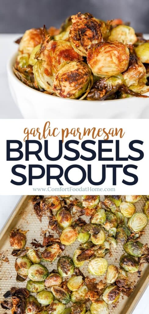 Garlic Parmesan Brussels Sprouts