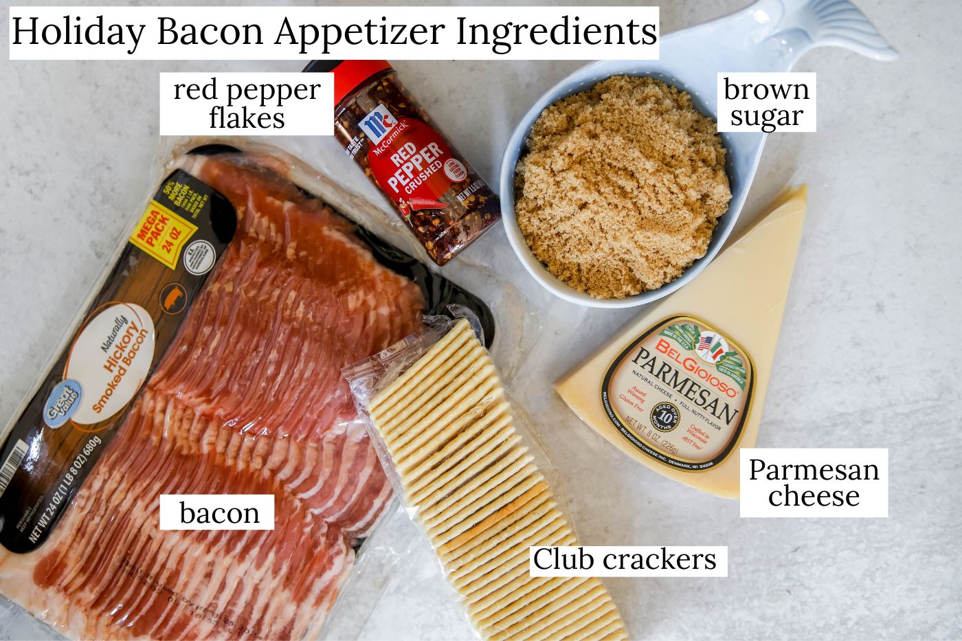 bacon cracker appetizer ingredients