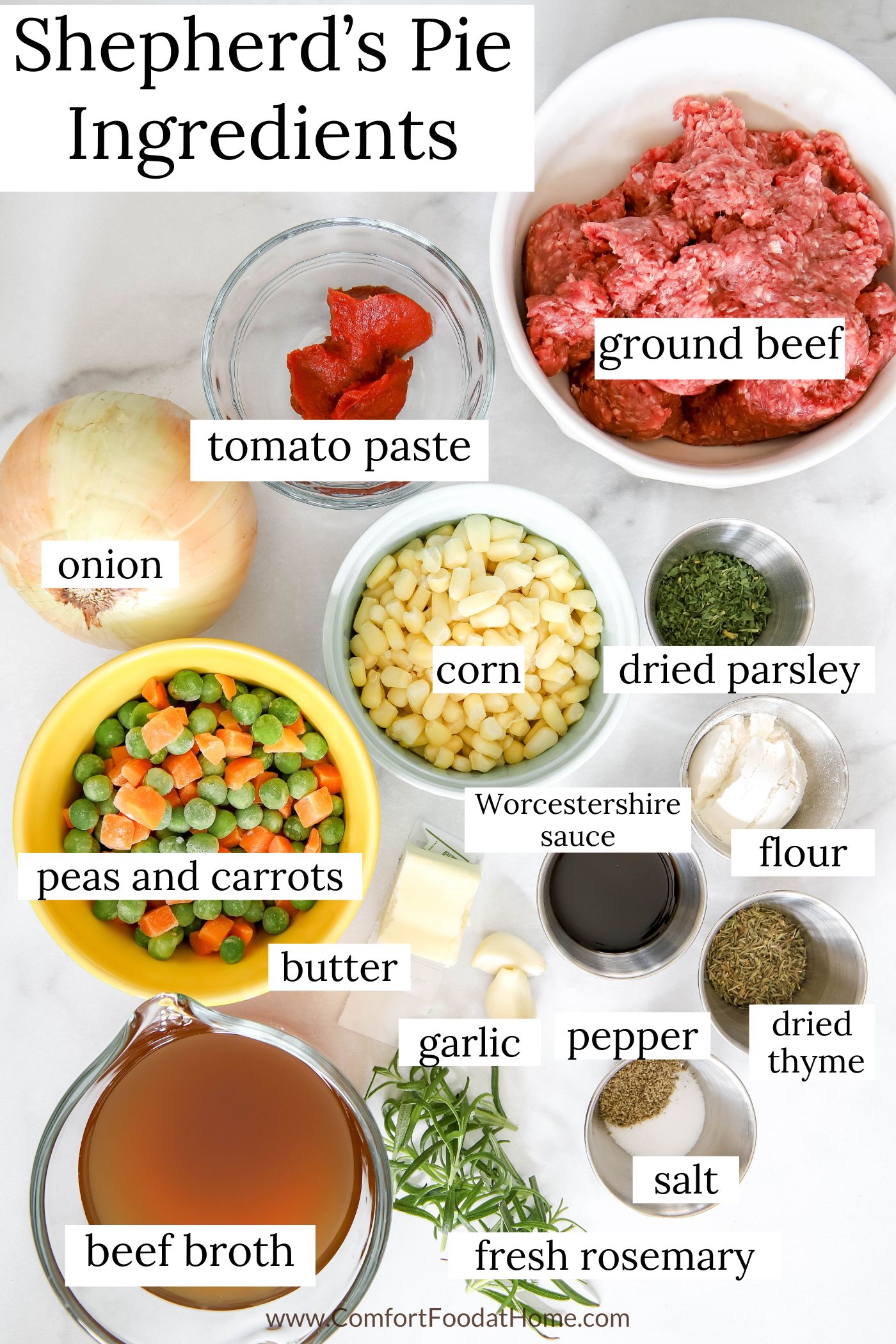 shepherd's pie ingredients