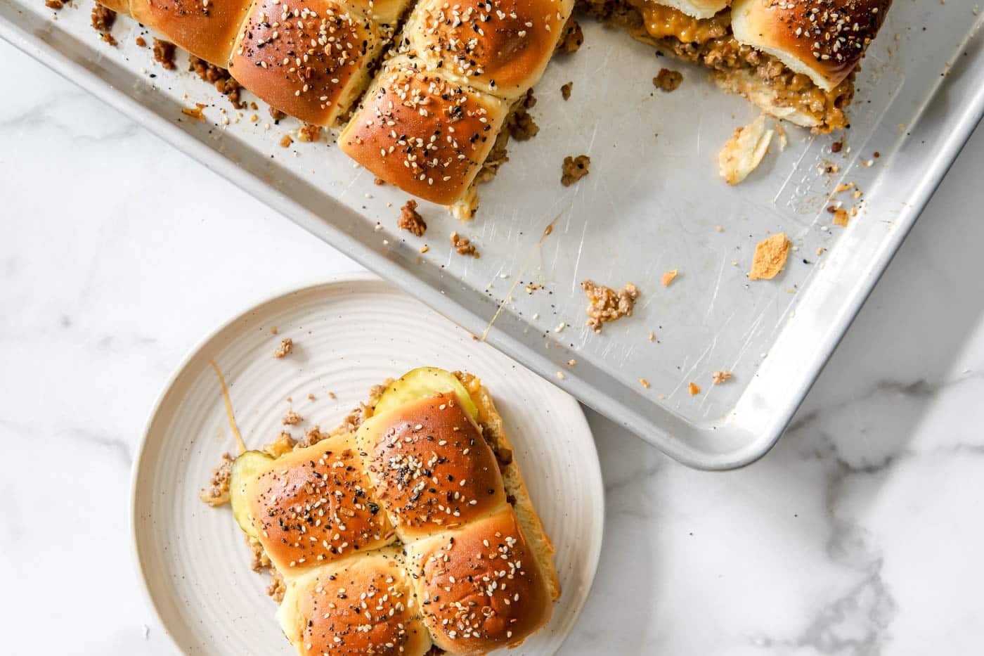 cheeseburger sliders