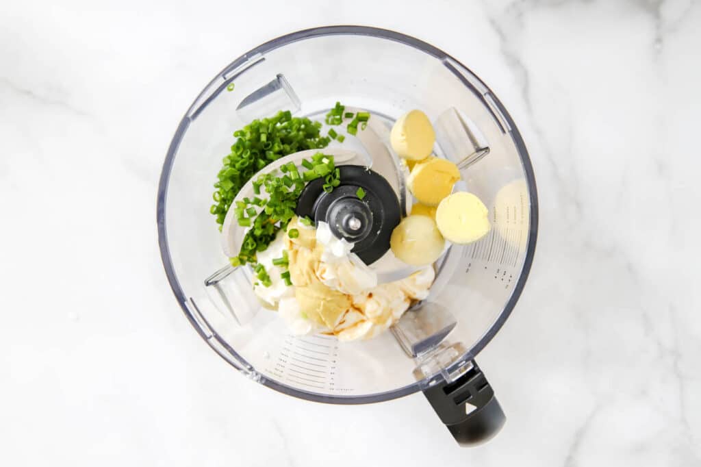 make egg salad in food processor