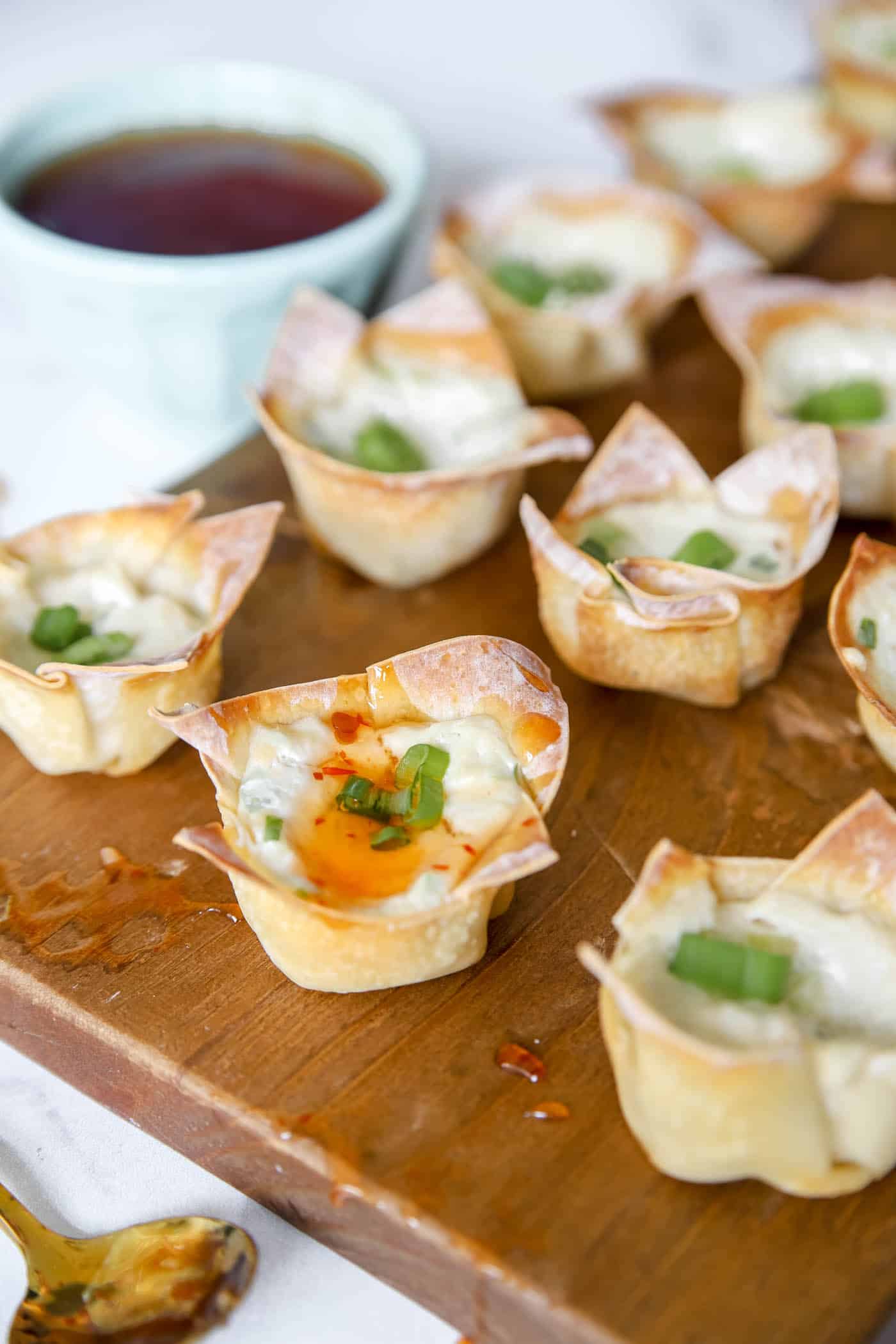 crab rangoon wonton cups recipe
