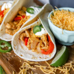 easy chicken fajitas