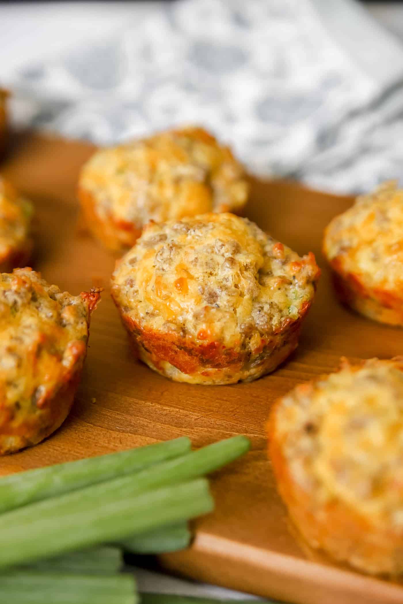 Bisquick sausage muffins