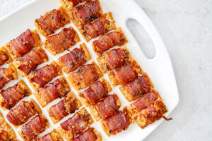 holiday bacon appetizers.