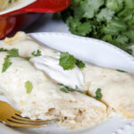 white chicken enchiladas