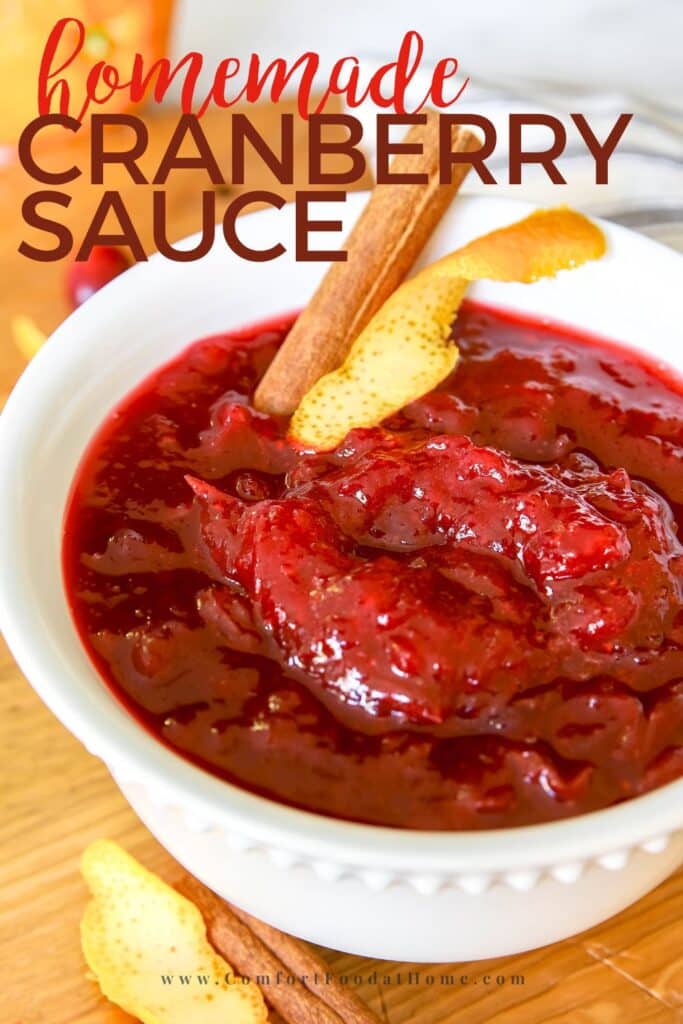 Homemade christmas sauces