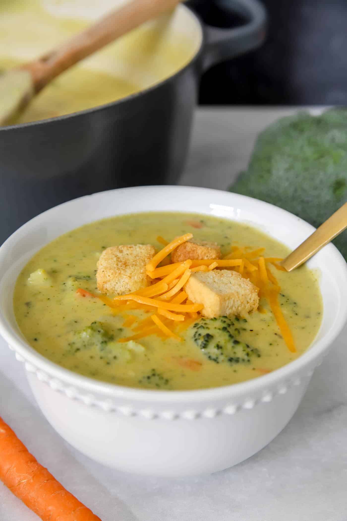 broccoli cheese soup recipe