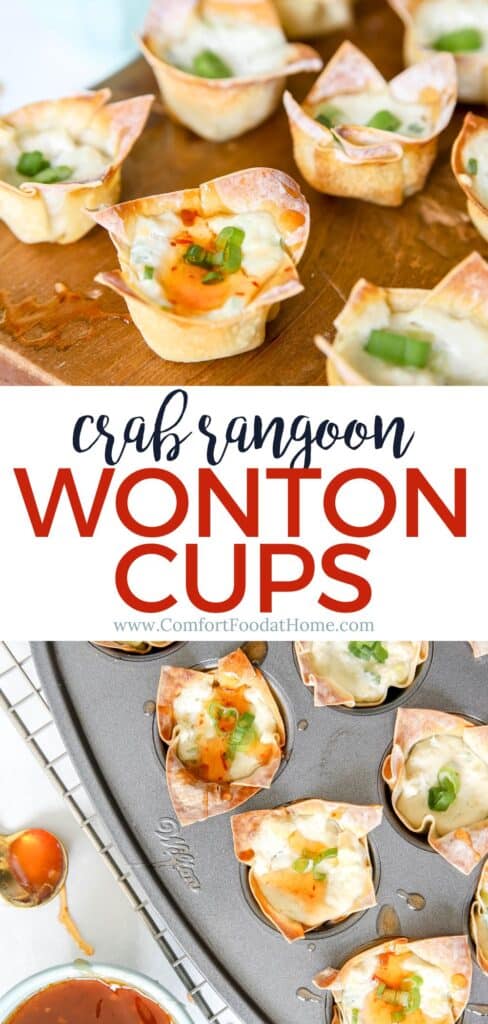 crab rangoon wonton cups recipe.