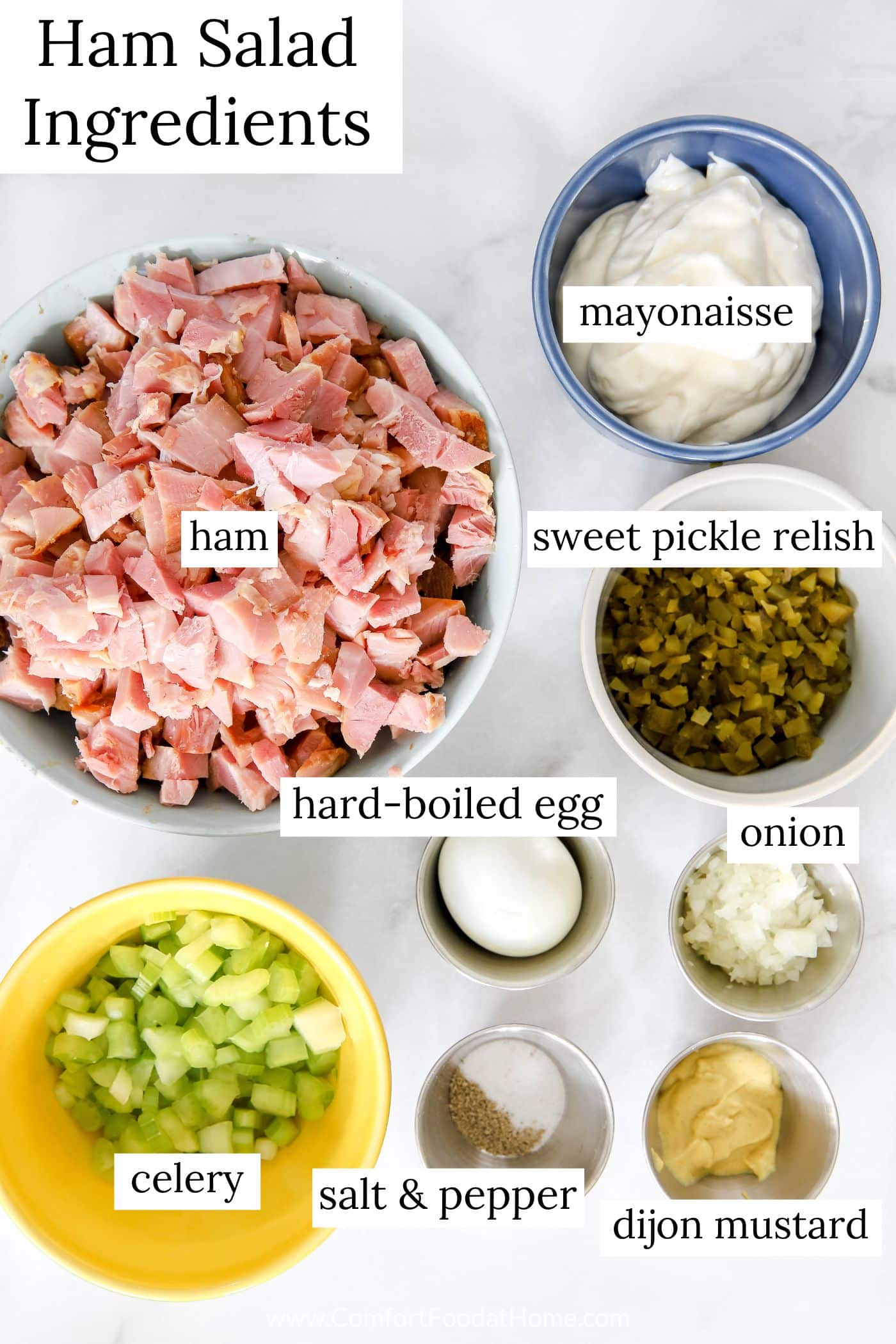 ham salad ingredients