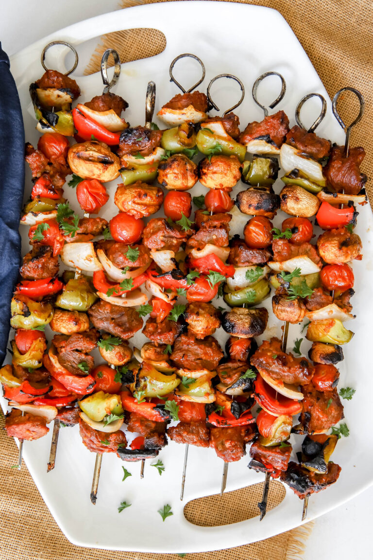 grilled marinated beef kabobs recipe