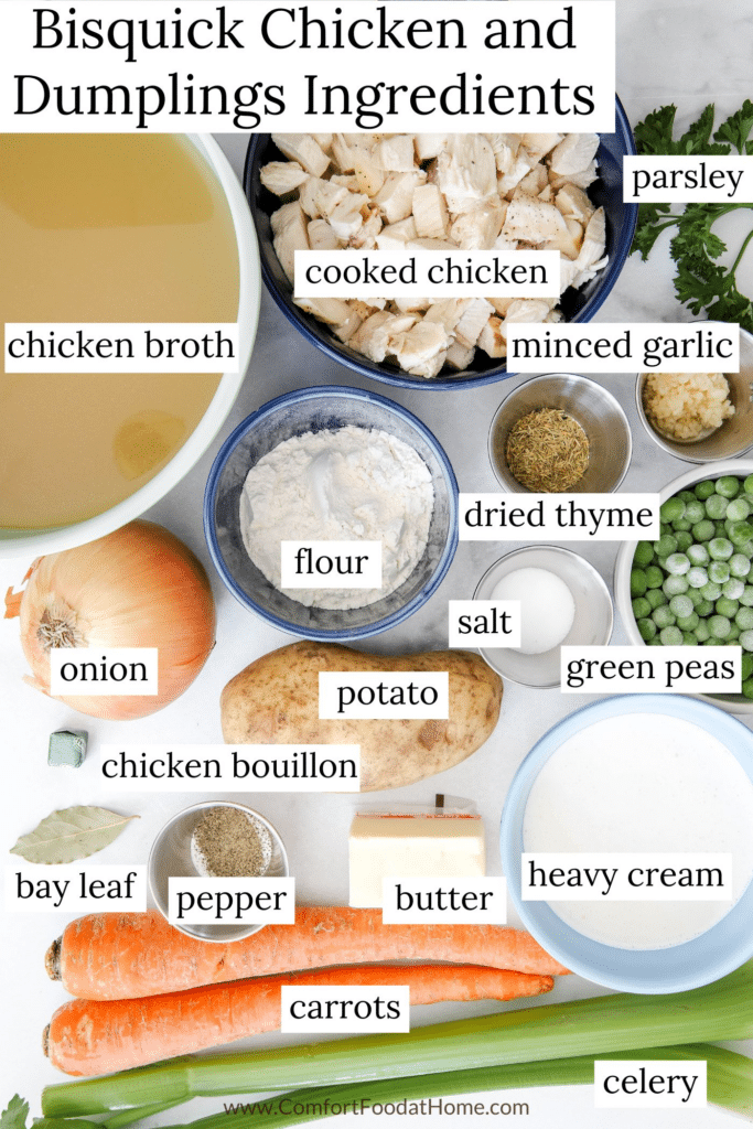 Bisquick chicken and dumplings ingredients