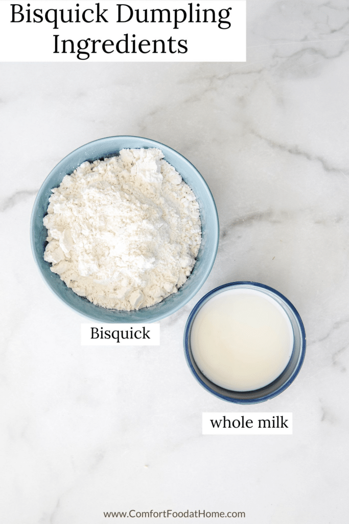 Bisquick chicken and dumplings ingredients