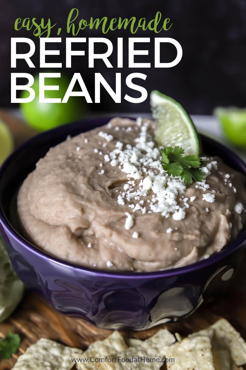 easy homemade refried beans