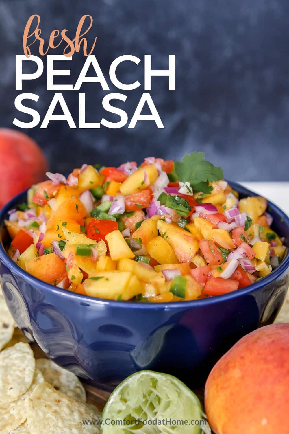 fresh peach salsa recipe.