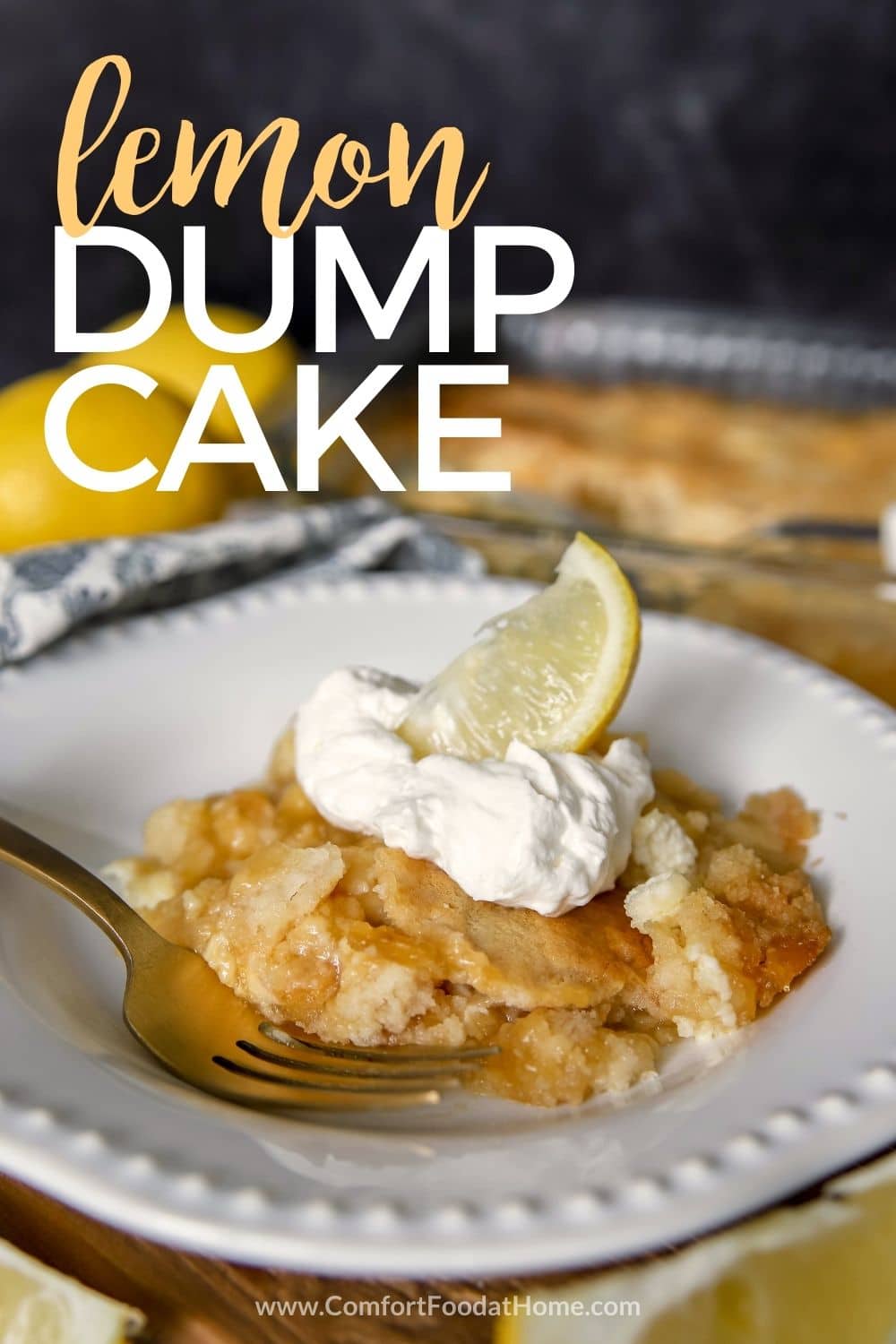 lemon dump cake recipe