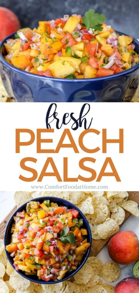 fresh peach salsa recipe.