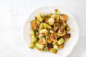 Maple Balsamic Brussels Sprouts recipe