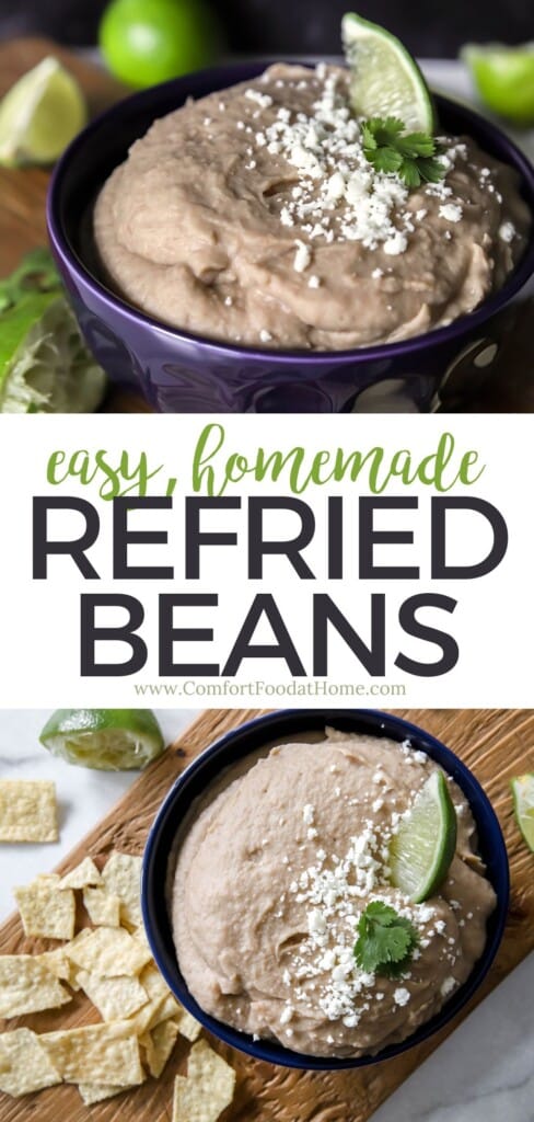 easy homemade refried beans