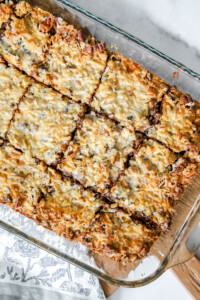 hello dolly bars or magic cookie bars