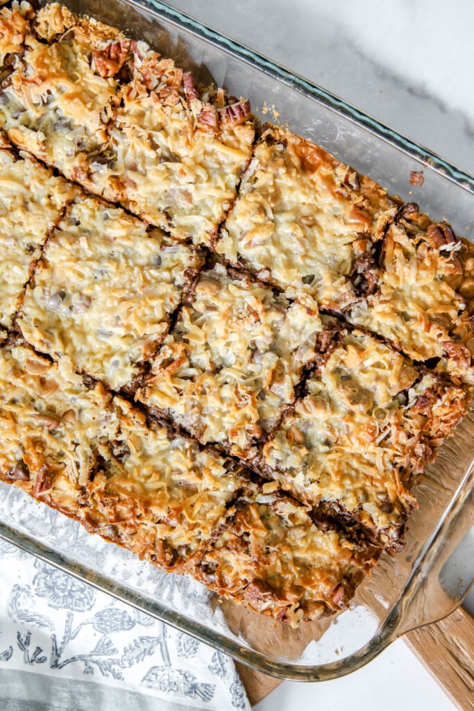hello dolly bars or magic cookie bars