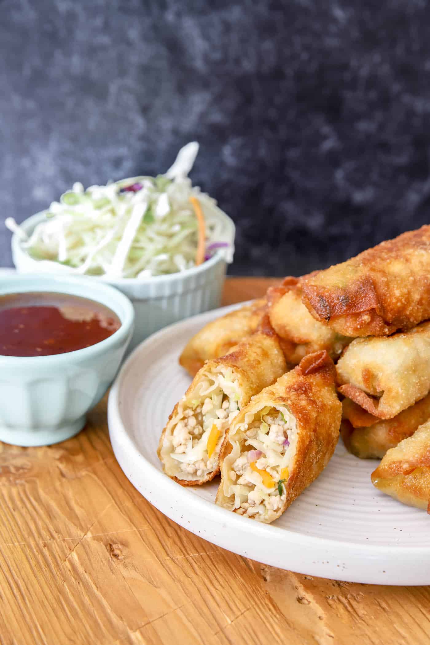 homemade egg rolls