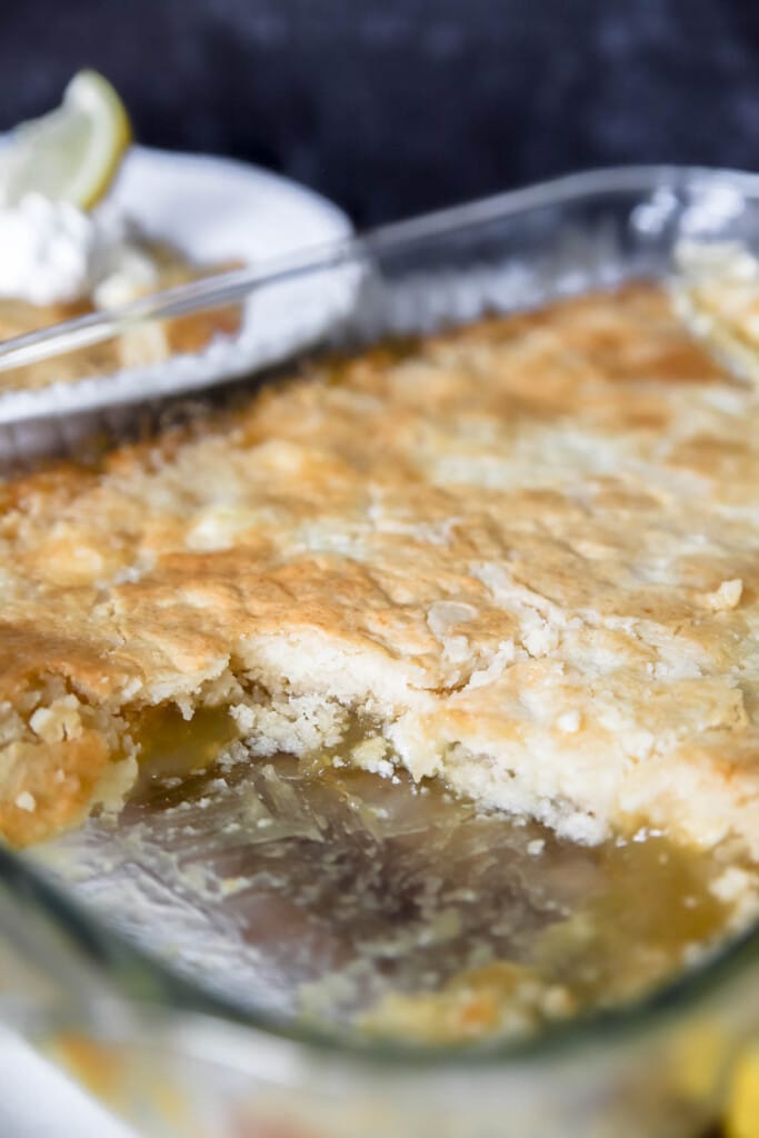 lemon dump cake