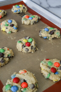 raw monster cookie dough